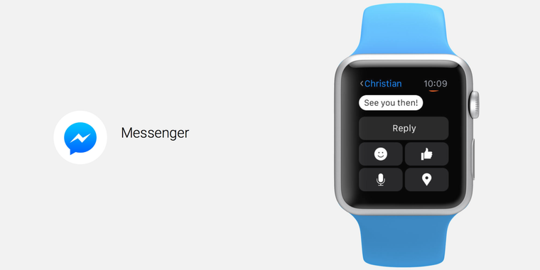 Messenger on discount apple watch 3