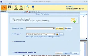 Kernel for Outlook PST Repair screenshot 1
