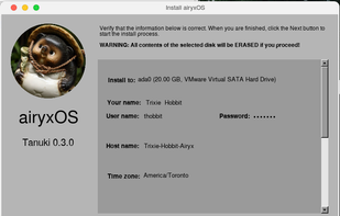 ravynOS screenshot 1