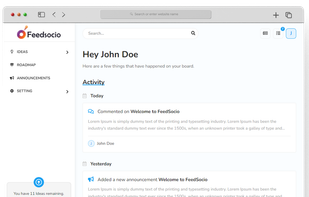 Feedsocio screenshot 1