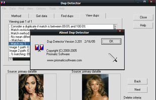 DupDetector screenshot 1