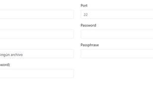 WebSSH screenshot 1