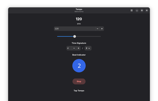 Tempo Metronome screenshot 1