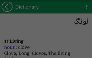 English to Urdu Dictionary screenshot 1