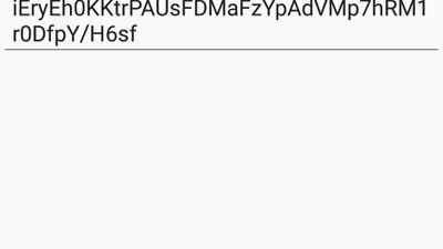 See encrypted result