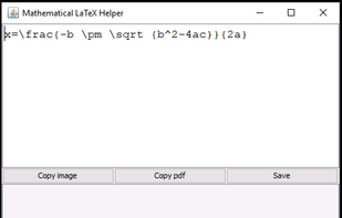 Mathematical LaTeX Helper on Windows