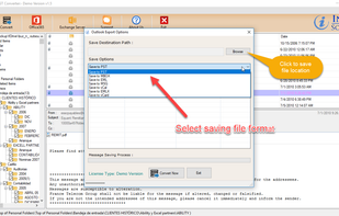 InQuit OST to PST Converter screenshot 3