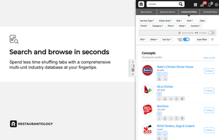 Spend less time shuffling tabs with a comprehensive multi-unit industry database at your fingertips