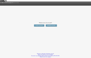 User network access request - Guest network access