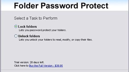 Folder Password Protect screenshot 1