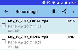 Disguised Voice Recorder screenshot 1