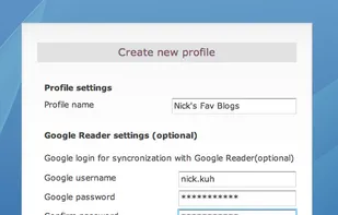 Scoop RSS screenshot 1