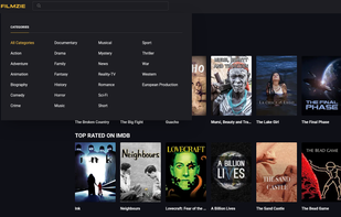 Filmzie screenshot 1