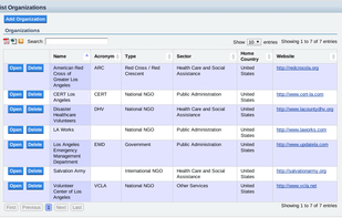 Sahana Eden screenshot 1