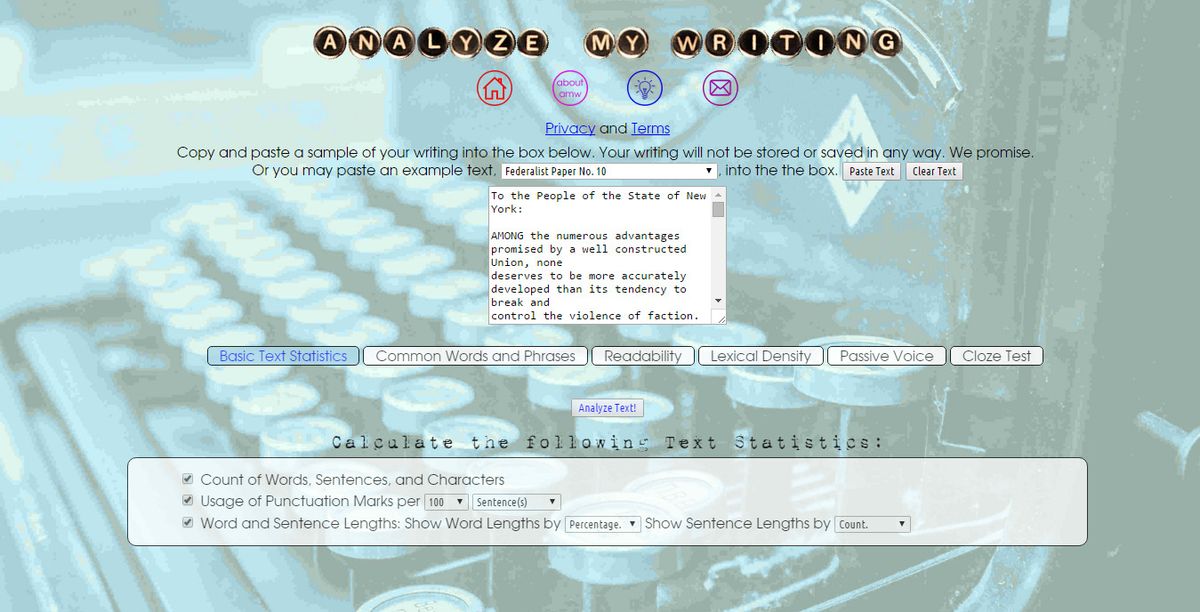 analyzemywriting