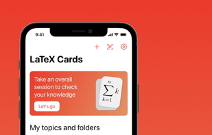 LaTeX Cards screenshot 1