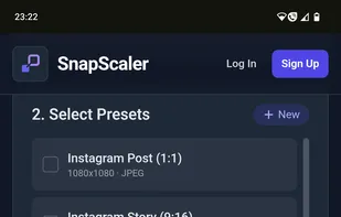 Home page. Bottom part