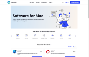 MacUpdate screenshot 1