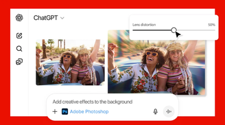 Adobe brings Photoshop, Express, and Acrobat editing apps to ChatGPT for free image