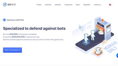 GeeTest protects your websites and mobile apps from bad bot attacks with zero user friction.