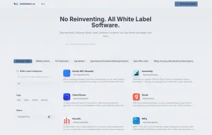 Homepage desktop screenshot of iwhitelabel.co