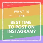 Best time to post icon