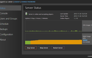 McMyAdmin screenshot 1