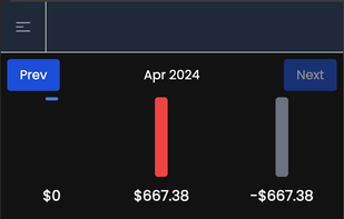 View daily spendings in detail