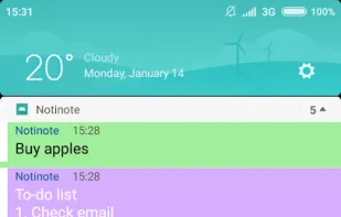 Notinote screenshot 2