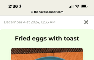 NOVAScanner screenshot 1