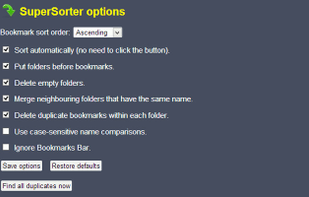 SuperSorter screenshot 1