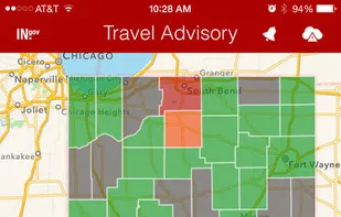 Travel Advisory screenshot 1