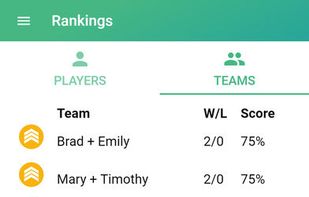 Kicktrack - Foosball Tracking App screenshot 2