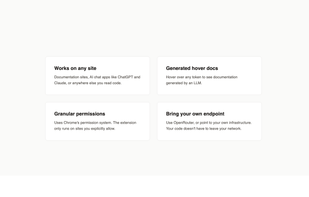 Hover Extension screenshot 1