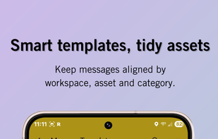 Create your own templates or customize one of the many free provided in our sample packs