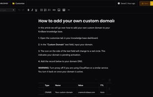 WYSIWYG Editor