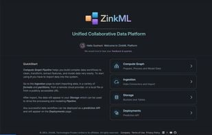 ZinkML screenshot 1