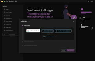Use different methods to add projects.