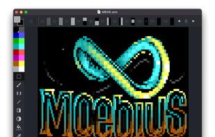 Moebius ANSI and ASCII Editor screenshot 1