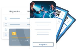 Set up an online event registration page and collect ticket payments.