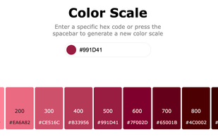 Color Scale Generator