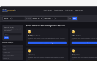 NameMeaningIn screenshot 1