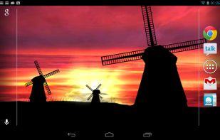 Silhouette Live Wallpaper screenshot 1