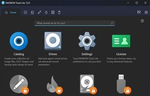 DAEMON Tools screenshot 1