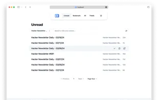 Fusion RSS screenshot 1