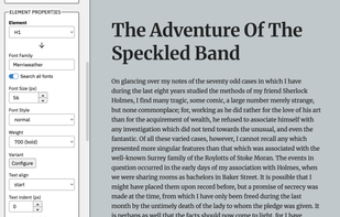 CSS Type Studio screenshot 1