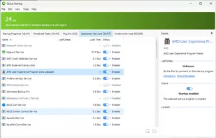 Quick Startup screenshot 1