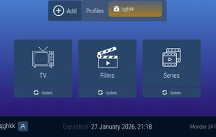 Xtream IPTV Player screenshot 1