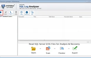 Open SQL LDF and MDF File