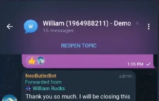 Administrative interface for chat - II